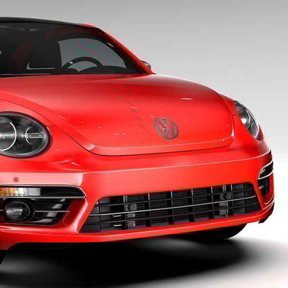 VW Beetle Turbo 2017 - 3DOcean Item for Sale