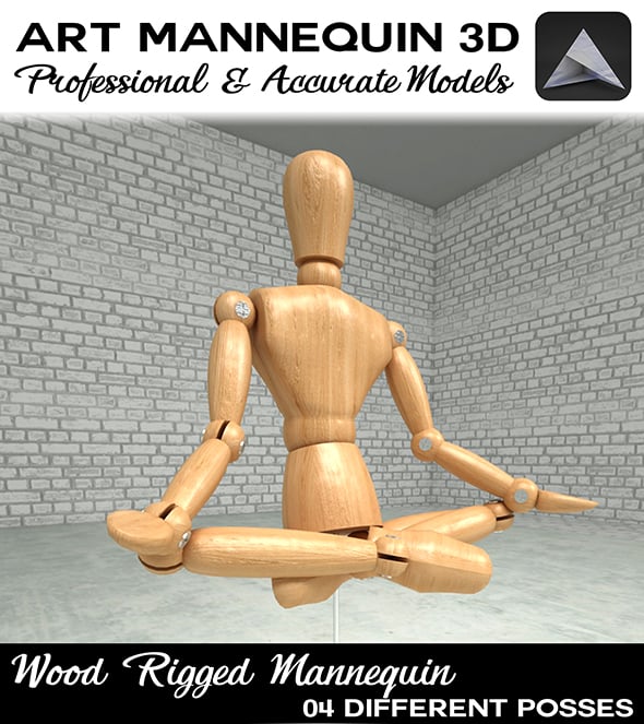 Mannequin 3D - 3DOcean Item for Sale