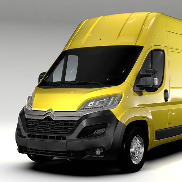 Citroen Relay Van L3H3 2017 - 3DOcean Item for Sale