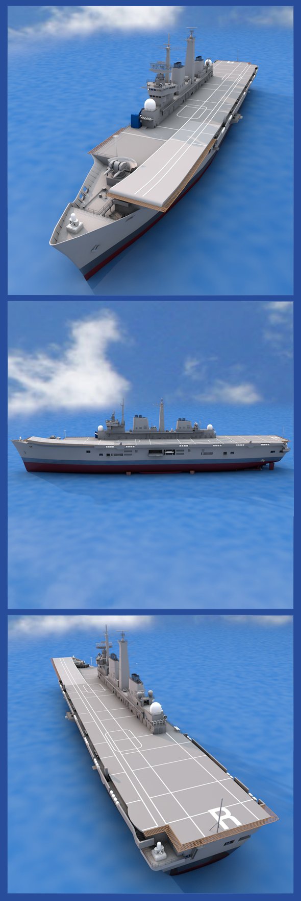 HMS Ark Royal - 3DOcean Item for Sale