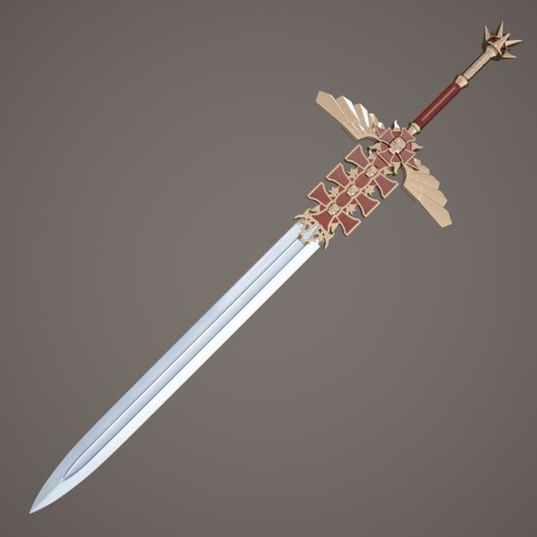 Fantasy sword - 3DOcean Item for Sale