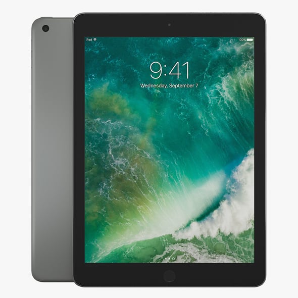 Apple iPad 9.7 2017 - 3DOcean Item for Sale
