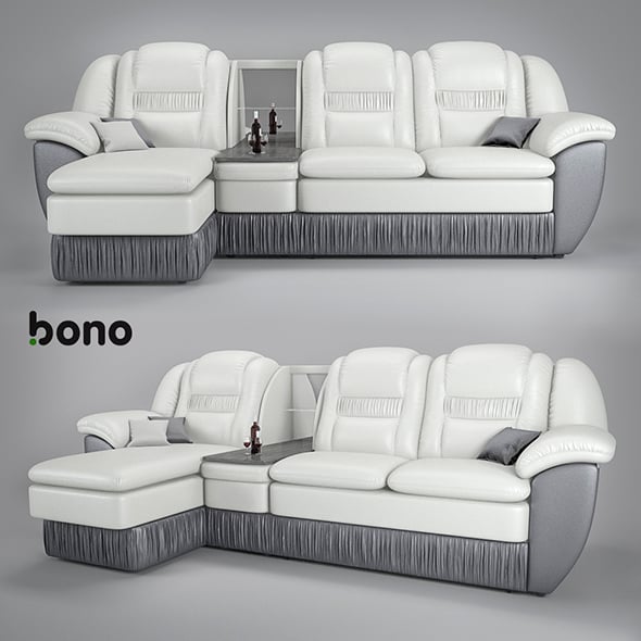 sofa Bono Chester2 - 3DOcean Item for Sale