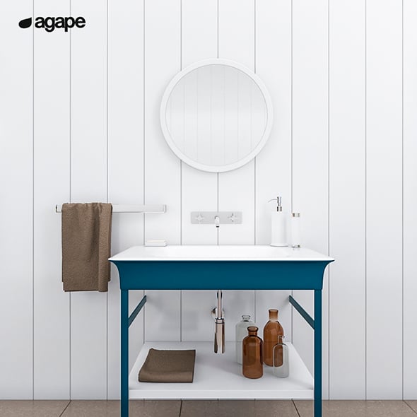 washbasin Agape Novecento XL - 3DOcean Item for Sale