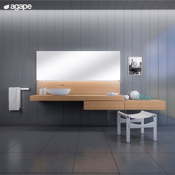 washbasin Agape DROP - 3DOcean Item for Sale