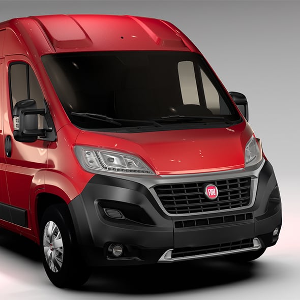 Fiat Ducato Van L1H2 2017 - 3DOcean Item for Sale