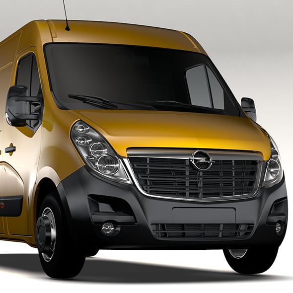 Opel Movano L4H2 Van 2016 - 3DOcean Item for Sale