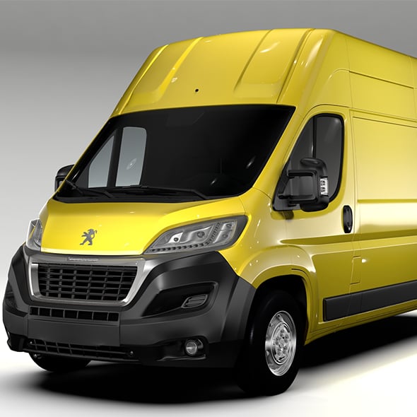 Peugeot Boxer Van L3H3 2017 - 3DOcean Item for Sale