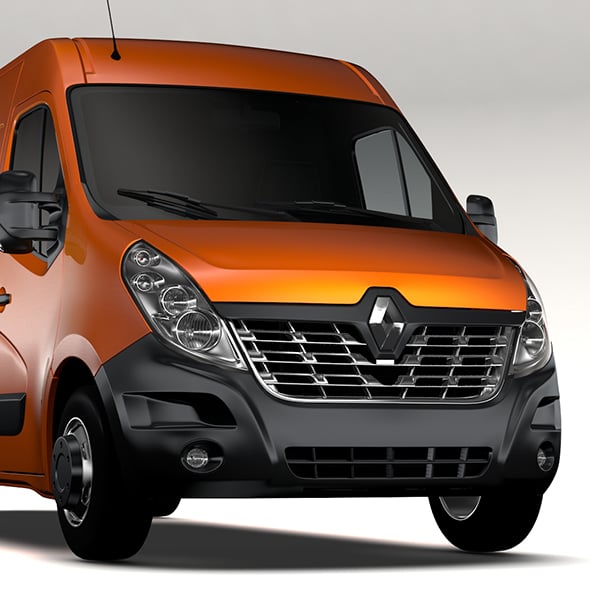 Renault Master L4H2 Van 2017 - 3DOcean Item for Sale