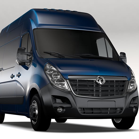 Vauxhall Movano L2H3 Van 2016 - 3DOcean Item for Sale