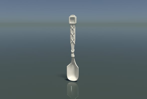 Teaspoon - 3DOcean Item for Sale