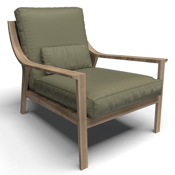 Lady Armchair Photorealistic - 3DOcean Item for Sale