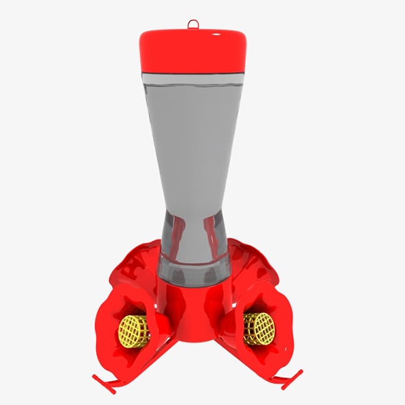 Humming Bird Feeder - 3DOcean Item for Sale