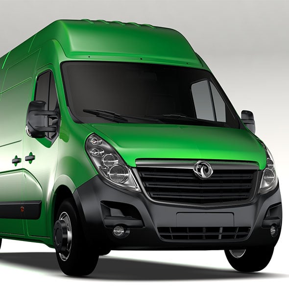 Vauxhall Movano L4H3 Van 2016 - 3DOcean Item for Sale
