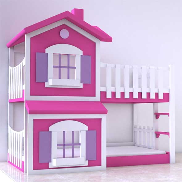 Bunk Bed - 3DOcean Item for Sale