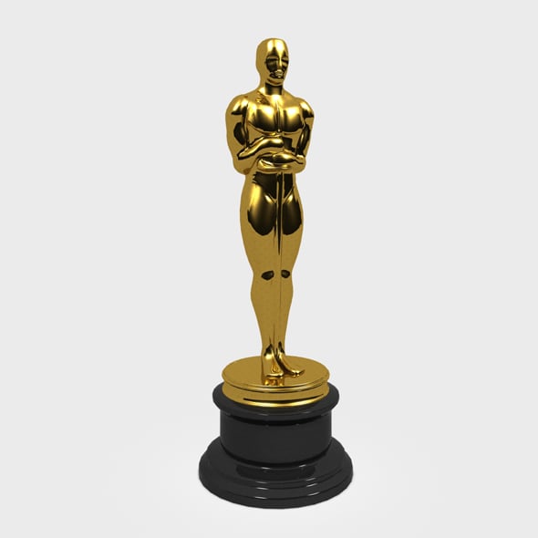 Oscar Statue - 3DOcean Item for Sale