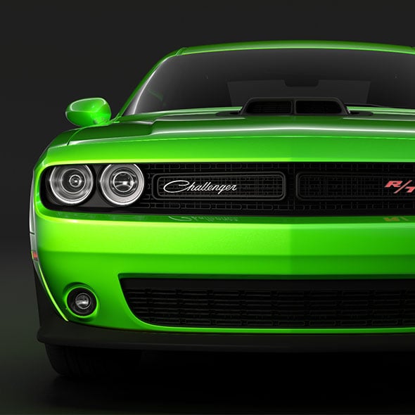 Dodge Challenger 392 HEMI Scat Pack Shaker Widebody 2017 - 3DOcean Item for Sale