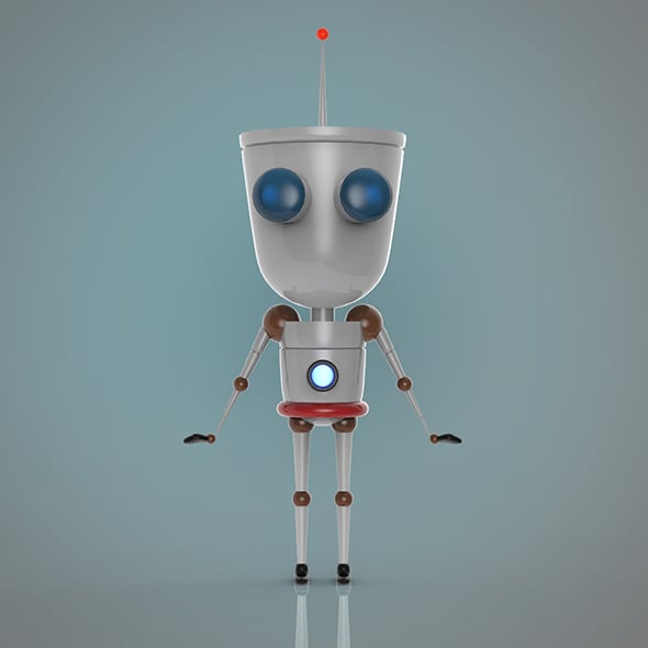 Robot - 3DOcean Item for Sale