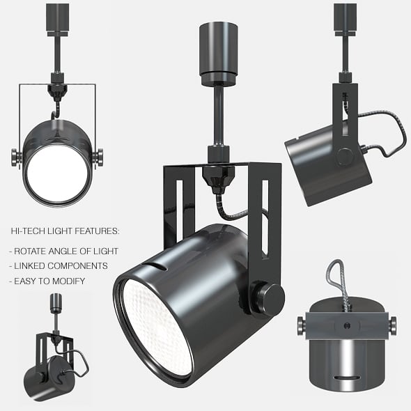 Rony Tech light - 3DOcean Item for Sale