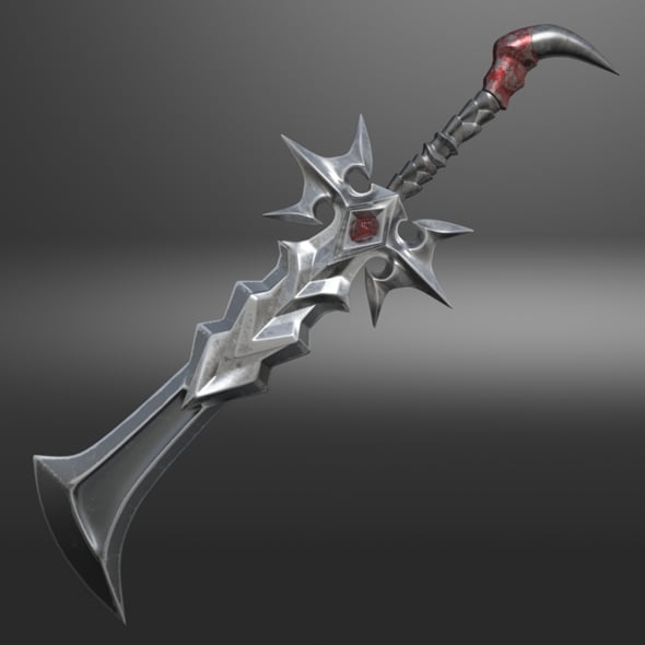 Fantasy sword_5 - 3DOcean Item for Sale