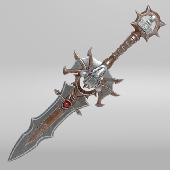 Fantasy sword_6 - 3DOcean Item for Sale