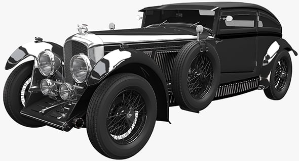 Bentley Blue Train - 3DOcean Item for Sale