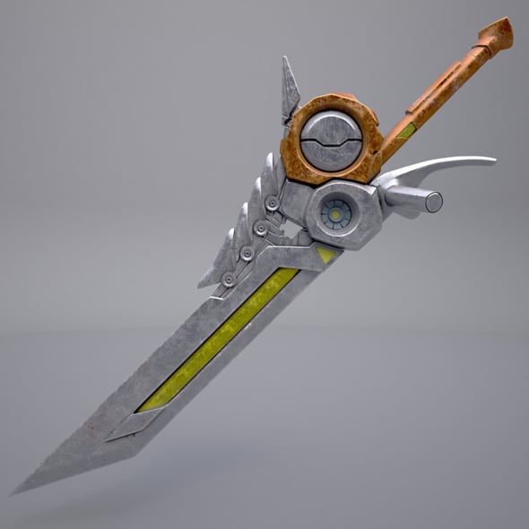 Fantasy sword_8 - 3DOcean Item for Sale