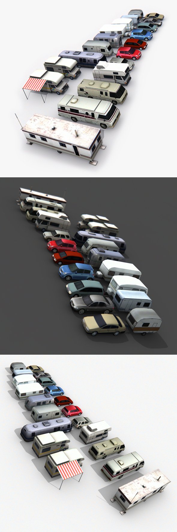 Trailers Pack - 3DOcean Item for Sale