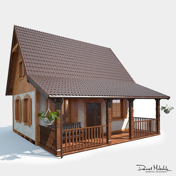 Summer House - 3DOcean Item for Sale