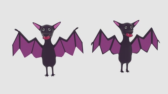 Cartoon Bat - 3DOcean Item for Sale