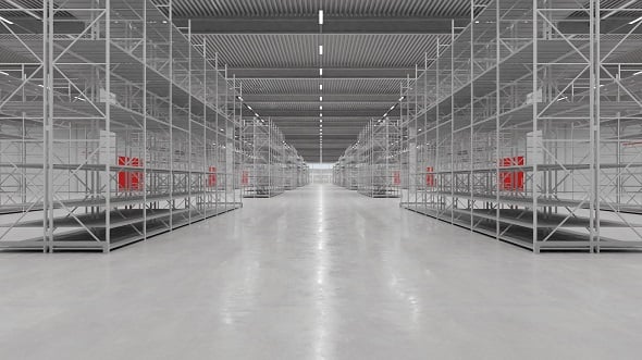 Warehouse Interior 6 - 3DOcean Item for Sale