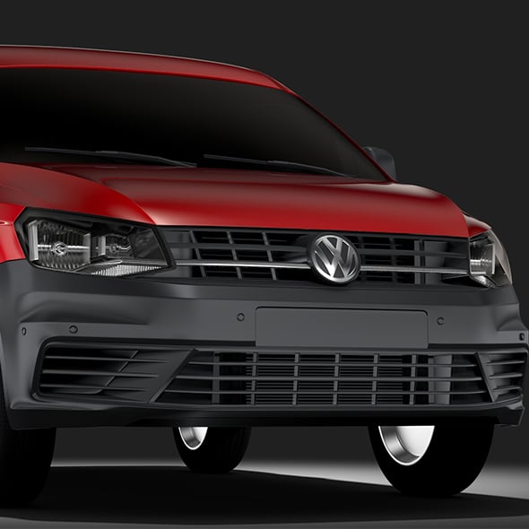 Volkswagen Caddy OneManVan 2017 - 3DOcean Item for Sale