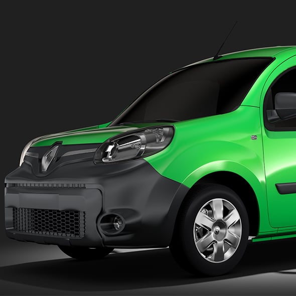 Renault Kangoo Van L2 2017 - 3DOcean Item for Sale