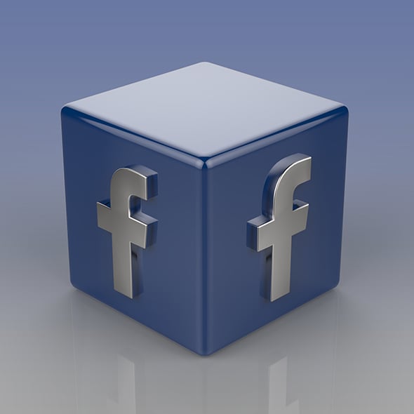 Facebook Logo - 3DOcean Item for Sale