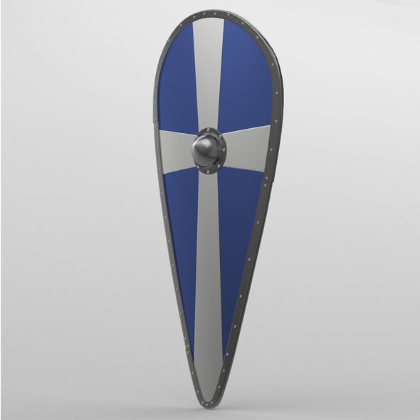Norman shield - 3DOcean Item for Sale