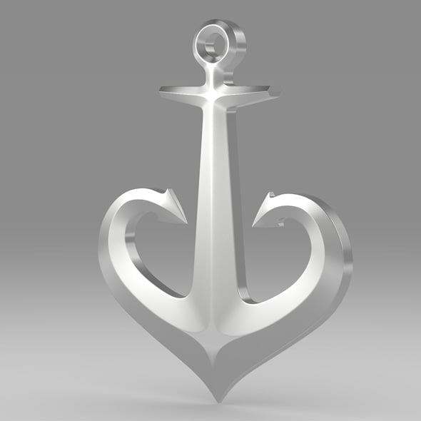 Anchor - 3DOcean Item for Sale