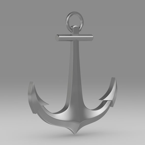 Anchor 8 - 3DOcean Item for Sale