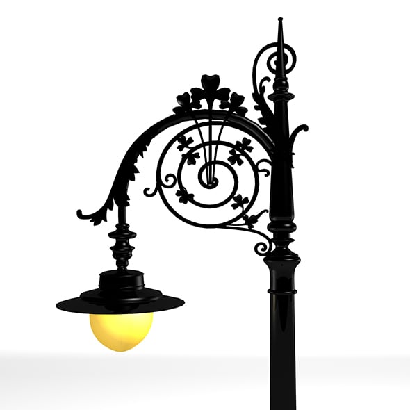 Street Light 3D Model - 3DOcean Item for Sale