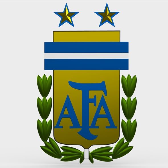 argentina logo - 3DOcean Item for Sale