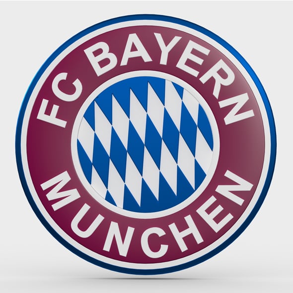 bayern munchen logo - 3DOcean Item for Sale