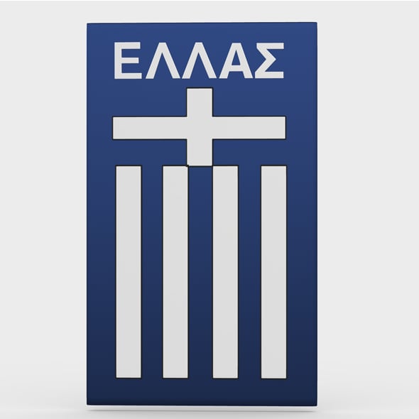 greece logo - 3DOcean Item for Sale