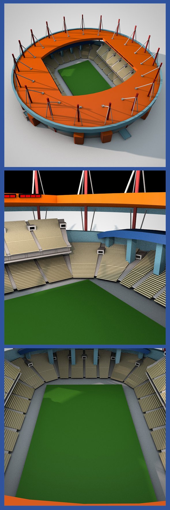 Estadio Municipal de Aveiro - 3DOcean Item for Sale