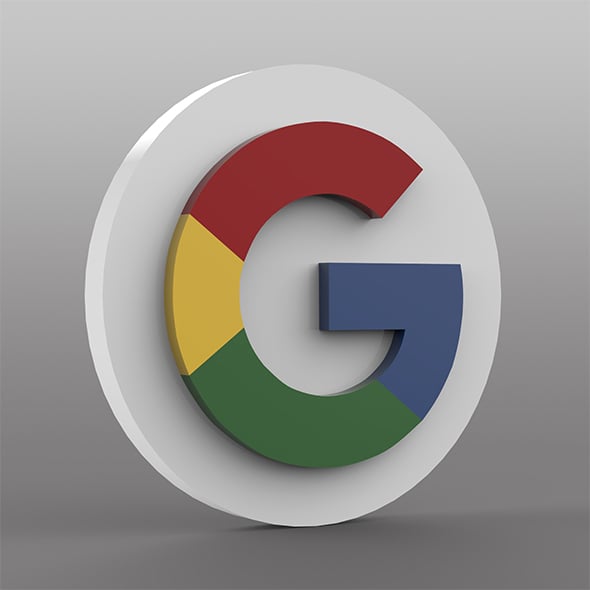 Google Logo - 3DOcean Item for Sale