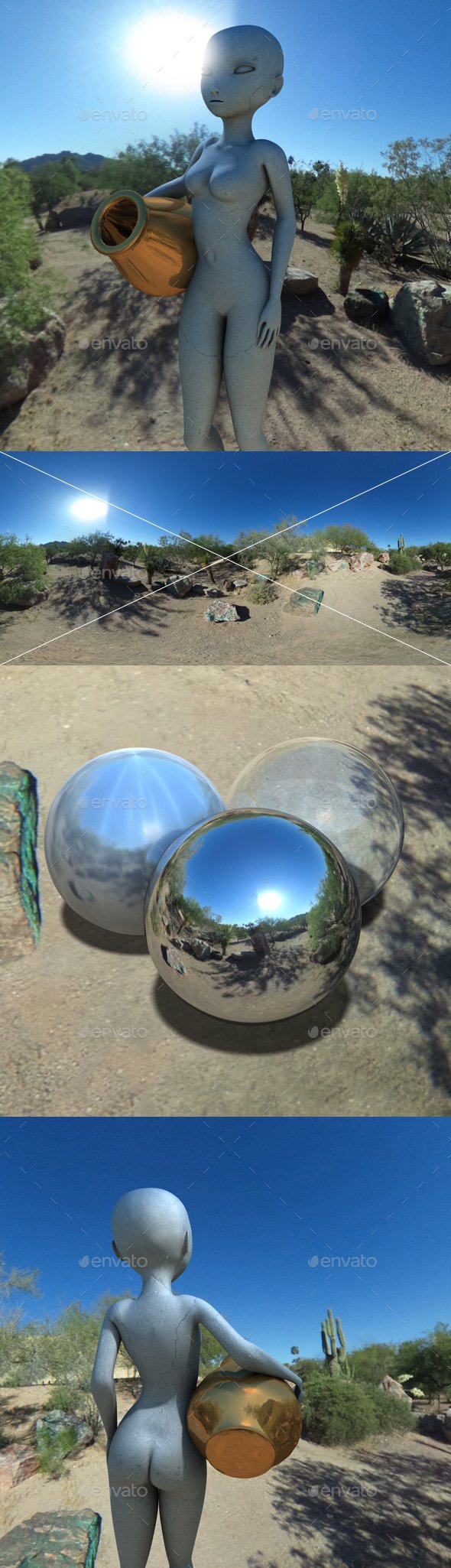 Painted Desert Arizona HDRI - 3DOcean Item for Sale