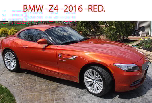BMW Z4 Red - 3DOcean Item for Sale