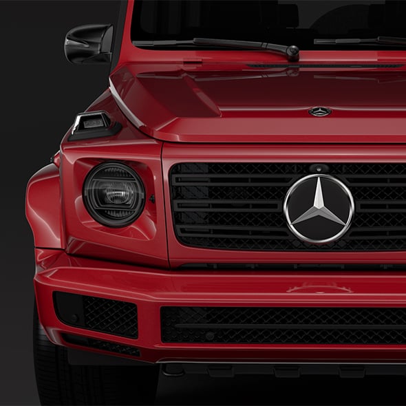 Mercedes Benz G 500 Night Packet W464 2018 - 3DOcean Item for Sale