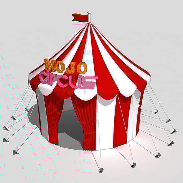 Circus Tent - 3DOcean Item for Sale