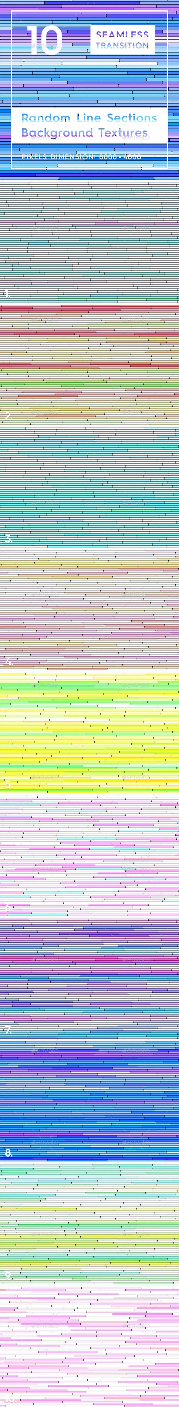 10 Random Line Sections Backgrounds by TexturesStore | 3DOcean