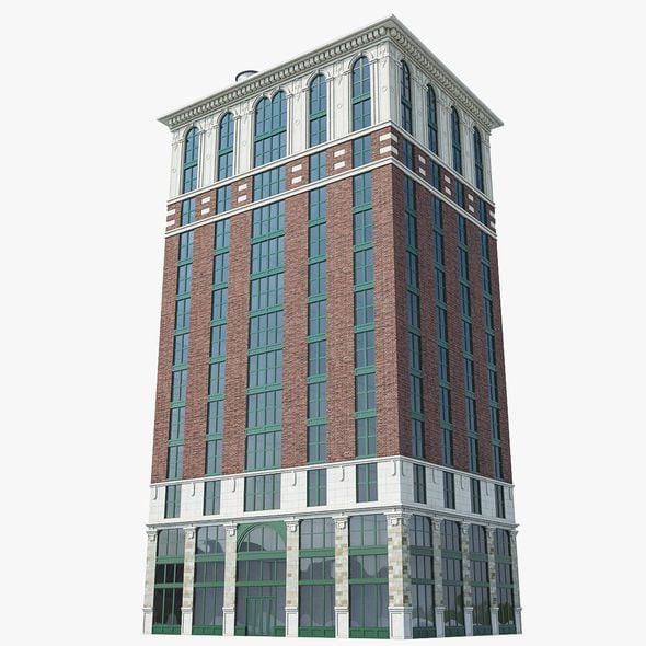 New York Building - 3DOcean Item for Sale