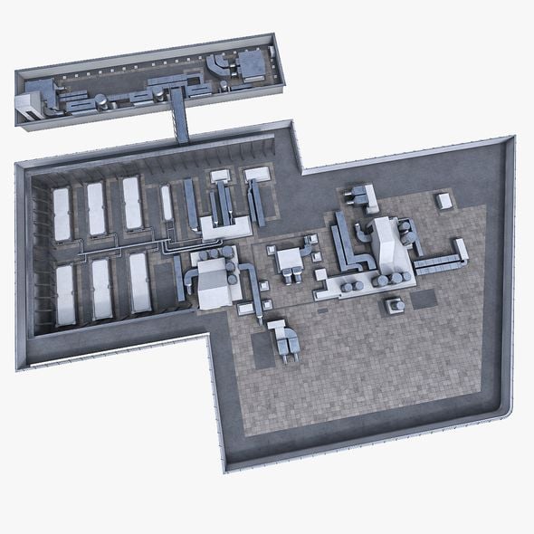 Rooftop Ventilation Equipment - 3DOcean Item for Sale